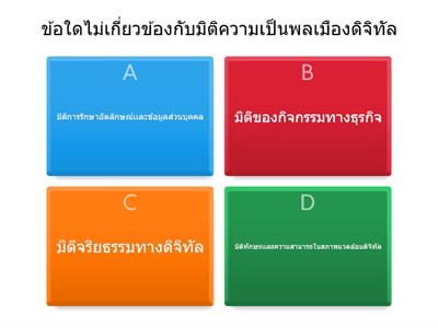 พลเมืองดิจิทัล