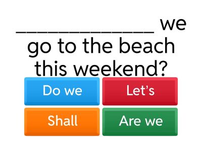 English Grammar Quiz