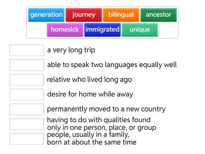 Grade 3 Module 3 Vocab