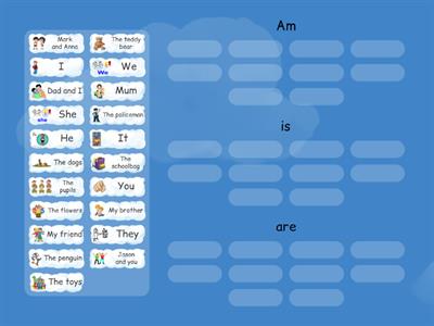 Verb-Subject Agreement (To be)