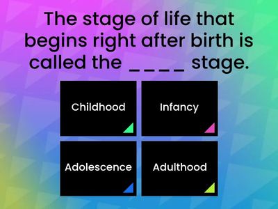 Grade 4 Science- Life Cycle of Humans
