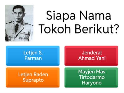 Tokoh 7 Pahlawan Revolusi nu gugur dalam peristiwa G30S PKI 
