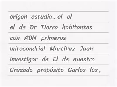 LA CONTRIBUCION DE LOS TAINOS A LA GENETICA PUERTORRIQUENA 