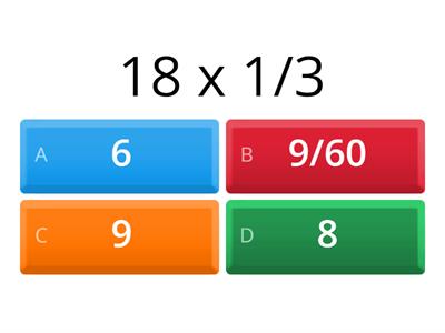 Multiplying fractions