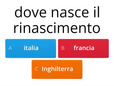 rinascimento 