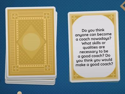 Coaching and mentoring (ESL) Speaking