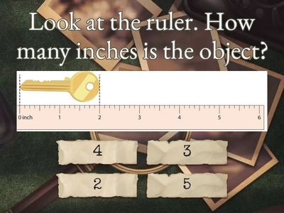 Measuring Using Inches