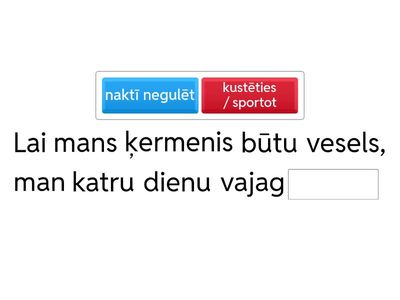 Veselīgi paradumi ikdienā