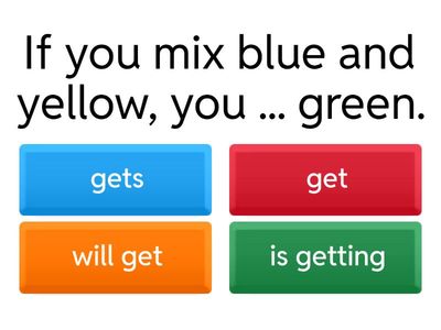  Conditionals 0 and 1