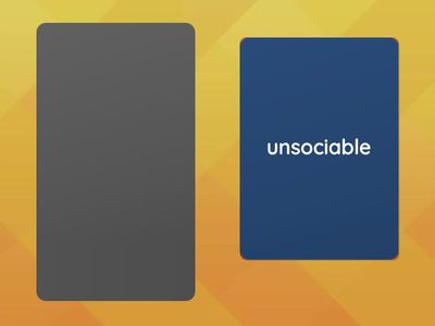 in-un-im-ir-dis - Adjectives