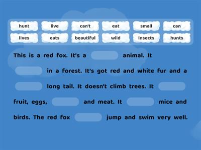 HE 3 Unit 2 Red fox Lesson 2