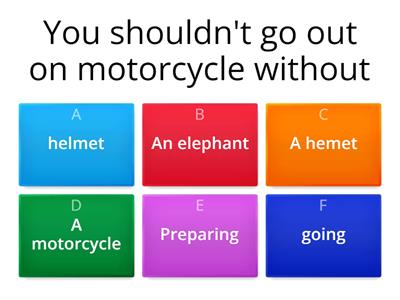 Must/Musn't Should/Shouldn't