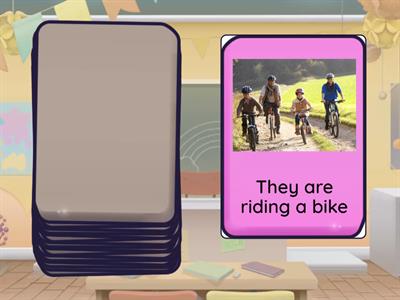 SM1 Present Continuous + action verbs