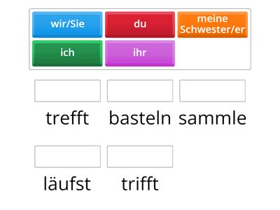 Was passt zusammen?