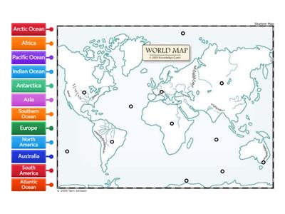 Dolphins - Continents and Oceans