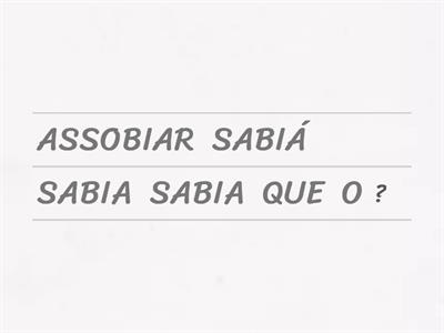 DESEMBARALHE OS TRAVA-LINGUAS E LEIA CADA UM DELES