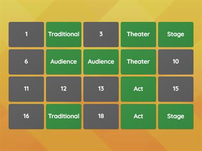 Look 5 Unit 8 Matching pairs