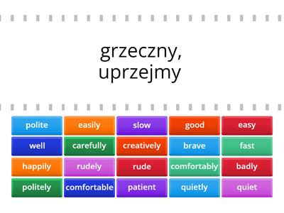 Adjectives vs Adverbs