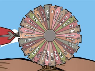 Best Player From NBA Team Wheel