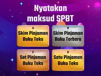 Sayangi Buku Teks (Kuiz) - Kelab SPBT