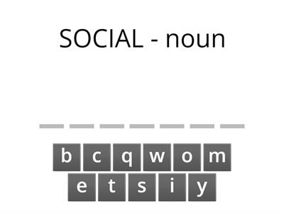 Spell Word Forms CAE