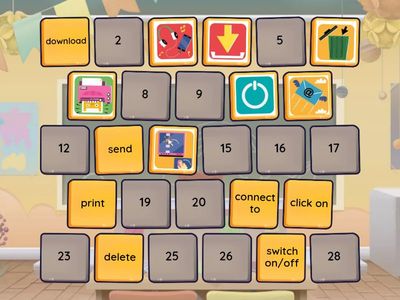 Verbs related to technology