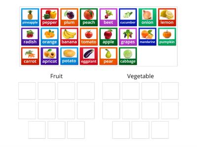 Fruit and Vegetables 