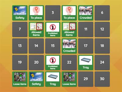 Security Checking Area