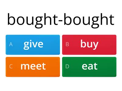  Irregular verbs Spotlight 7 Module 6