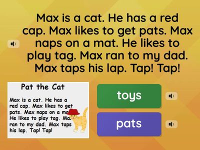 Decodable Reader Comprehension