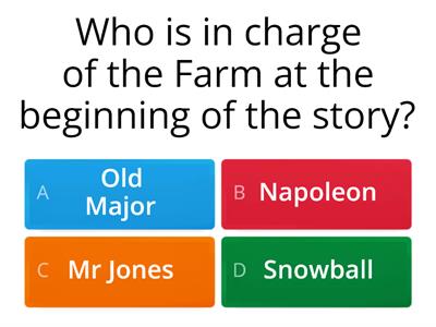 Animal Farm whole text AO1 quiz