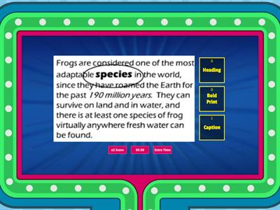 Text & Graphic Features #2