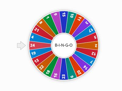 RANDOM NUMBER GENERATOR 1-24