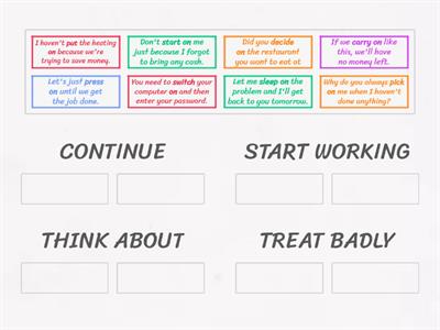 Phrasal Verbs (Optimise B2-Unit 10)