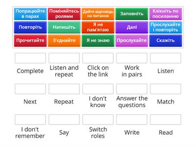 Begginer Classroom language