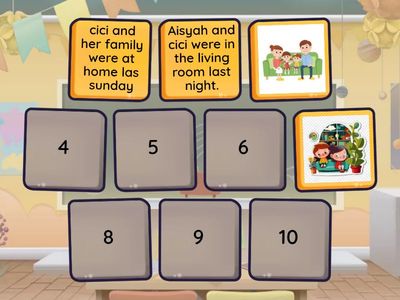 mencocokkan kalimat dengan gambar