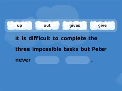 P6A GWS 6.3 phrasal verbs