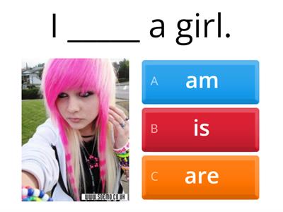 A0 A1 - To be - Simple present affirmative