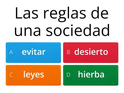 Vocabulario: La naturaleza y el medio ambiente