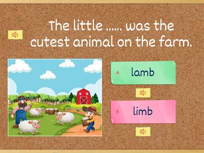 Silent Letters: 'b' and 'k'