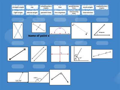 Geometry Lines and Angles Terms