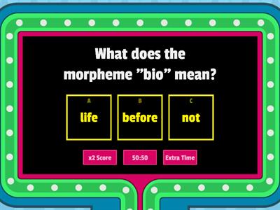  Morphemes