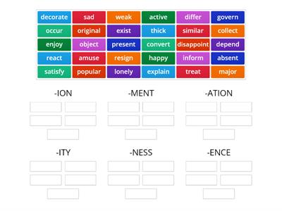 RFF - 3.4 - Word formation (nouns)