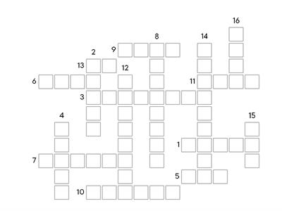 Кроссворд_Английский на отлично 3кл 41, 42 урок
