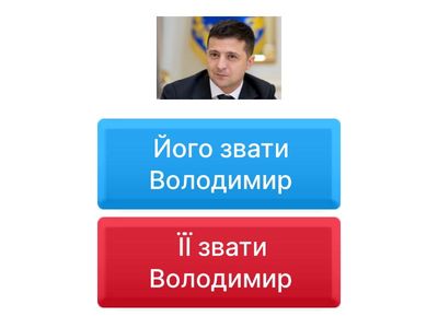 Як його / її / їх звати?