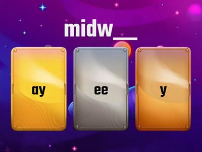 4.12 Finish to make a real word