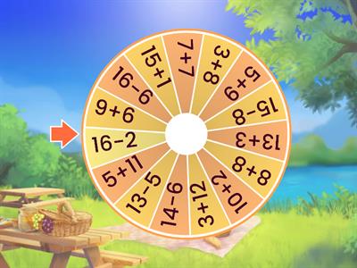 Счёт в пределах 16.