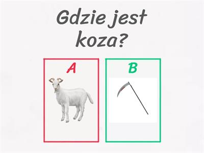 Ćwiczenie słuchu fonematycznego cz.1. Wskaż prawidłowy obrazek. Poproś kogoś o czytanie poleceń.