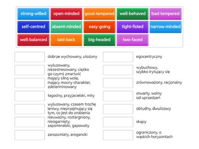 English File Upper-Intermediate 1B Compound Adjectives