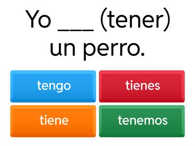 Verbos Irregulares en Español 